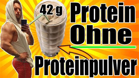 Wie Man Einen Proteinshake Ohne Proteinpulver Macht Rezept YouTube