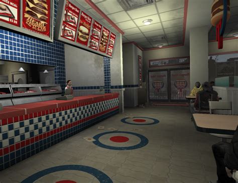 Burger Shot Interior By Gta Ivplayer On Deviantart