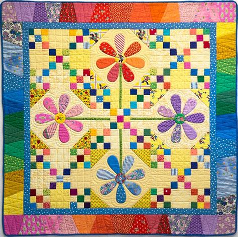 Daisy Patch Downloadable Pattern Quilting Books Patterns And Notions