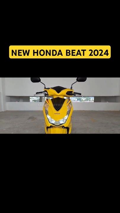 New Honda Beat 2024 Warna Baru Jadi Makin Sporty Dan Elegan 🔥 Honda