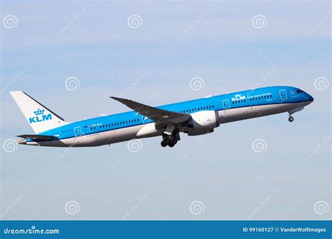 Avi N De Boeing Dreamliner De Las L Neas A Reas De Klm Royal Dutch