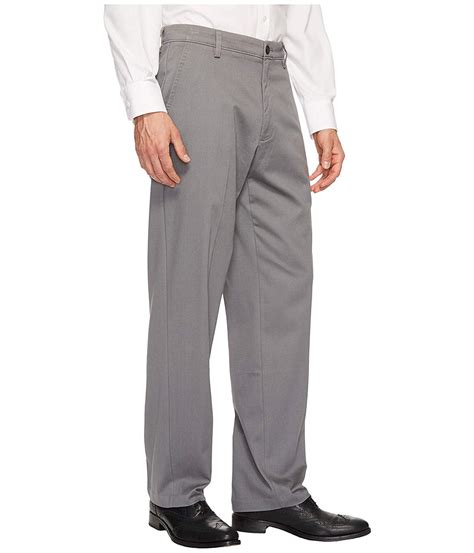 Dockers Mens Classic Flat Front Easy Khaki Pant With Stretch