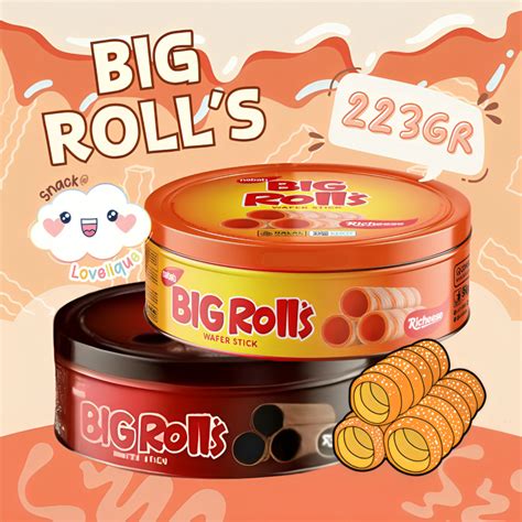 Jual Nabati Big Rolls Richeese Kaleng G All Variant Coklat