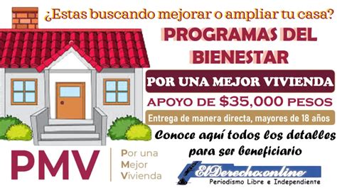 Buscas Mejorar Tu Vivienda Conoce El Programa Por Una Mejor Vivienda