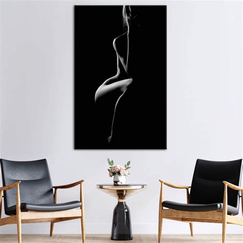 Sexy Naked Woman Naked Woman Art Sensual Photo Canvas Etsy Denmark