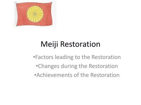 Ppt Meiji Restoration Powerpoint Presentation Free Download Id6713174