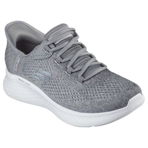 Ripley Zapatilla Mujer Skechers Slip Ins Skech Lite Pro Gris