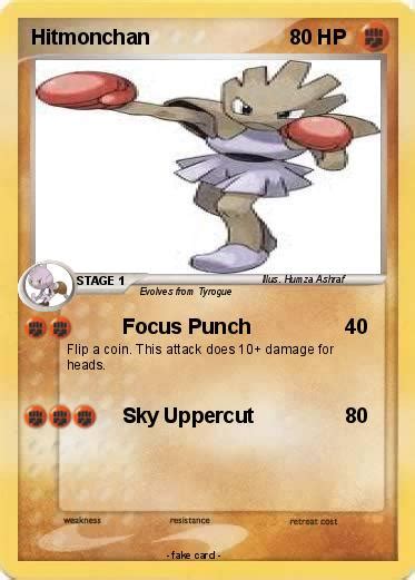 Pokémon Hitmonchan 46 46 Focus Punch My Pokemon Card