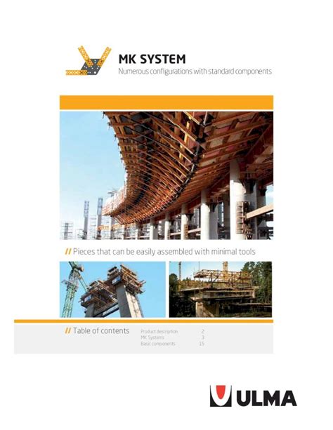 PDF MK SYSTEM Ulmaconstruction Ca File4 1 1 2 2 MK SYSTEM In