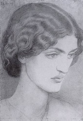 Jane Morris, 1857 - Dante Gabriel Rossetti - WikiArt.org