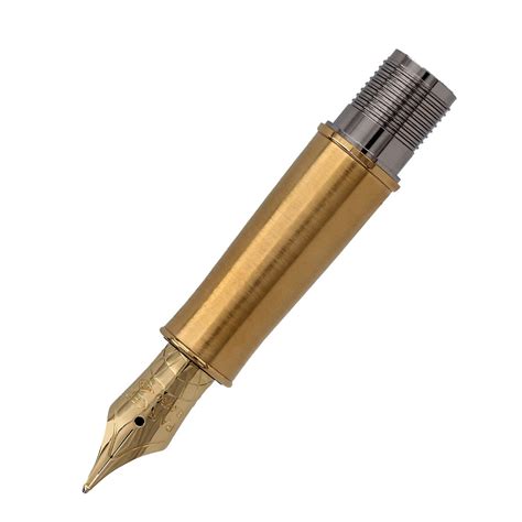 Bloc Plume Pour Stylo Parker Sonnet Carats Avec Section Dor E