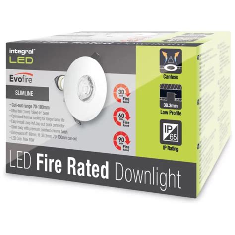 Integral Led Ildlfr D Fire Rated Downlights Shop Electrical