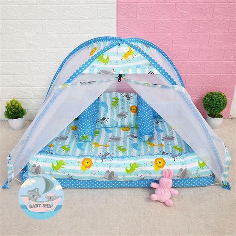 Jual Kasur Bayi Kelambu Tenda Tempat Tidur Bayi Set Bantal Guling