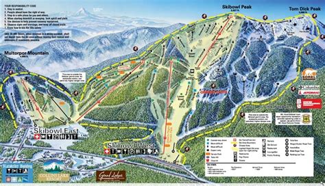 Mt Hood Skibowl Trail Map | Liftopia