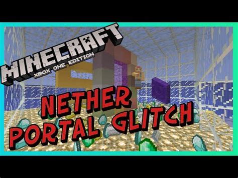 Minecraft Xbox Playstation Custom Nether Portal Glitch Tu Cu