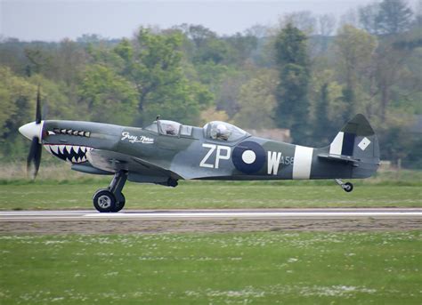 Img Spitfire T Ix A G Awgb Grey Nurse Duxfo Flickr