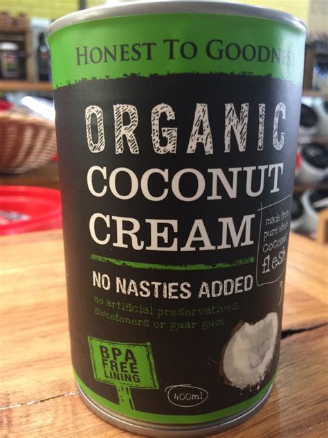Coconut Cream Organic 400ml The Pantry Moruya