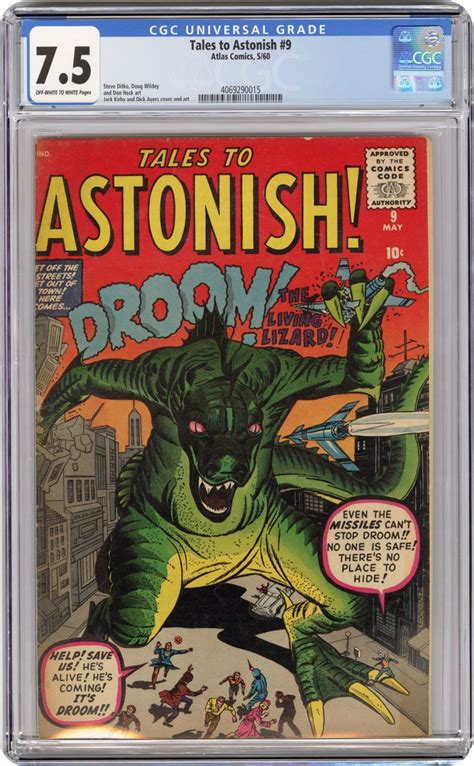 Comicconnect Tales To Astonish Cgc Vf