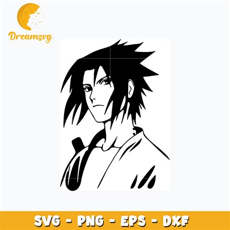 Uchiha Sasuke Shippuden Svg Anime Svg Naruto Svg Dreamsvg Store