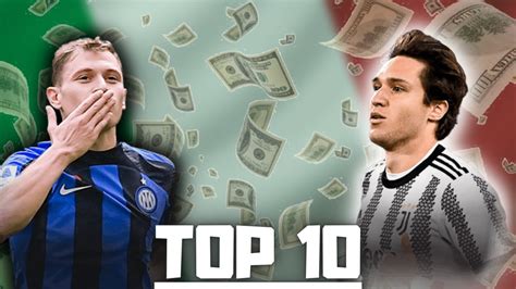 TOP 10 JOUEURS ITALIENS LES PLUS CHERS DU MOMENT Qui Je