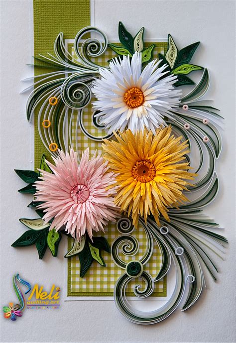 Neli Quilling Art Quilling Card 14 8 Cm 10 5 Cm