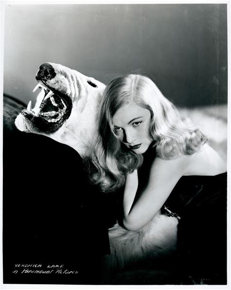 Veronica Lake Photograph With Original Film Negative Available For