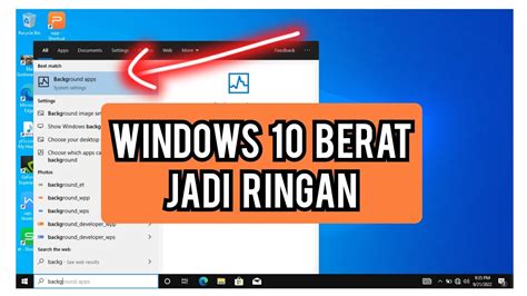 Tips Windows Lemot Cara Mengatasi Laptop Lemot Windows Youtube