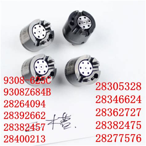 4 Pieces Common Rail Valve 9308 625c 28277576 Injector Control Valve