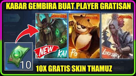 Kabar Gembira X Draw Pake Tiket Jamin Dapat Skin Limited Thamuz