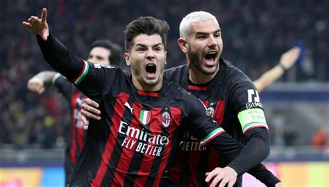 Brahim Diaz Milan Fans Illuminated San Siro Football Italia