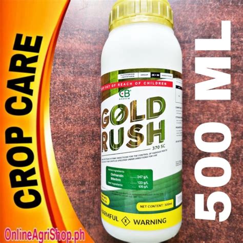 GOLD RUSH 370 SC 500 Ml INSECTICIDE BY C B ANDREW Shopee Philippines