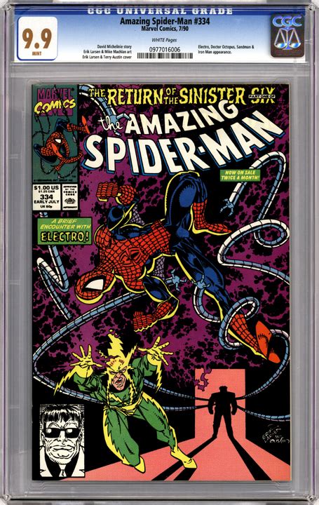 Amazing Spider Man 334 Cgc