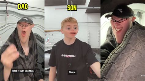 New Of Luke Davidson Tiktok Compilation Dad Vs Son Youtube