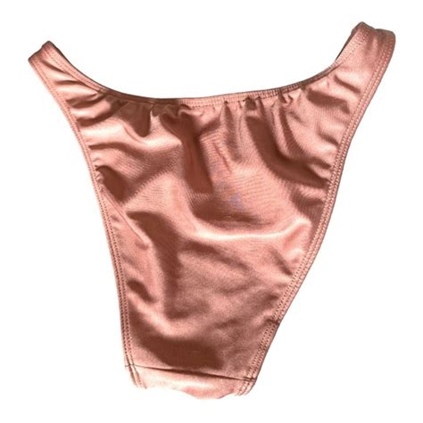 American Apparel Swim Bikini Bottoms Nude Size XS Gem