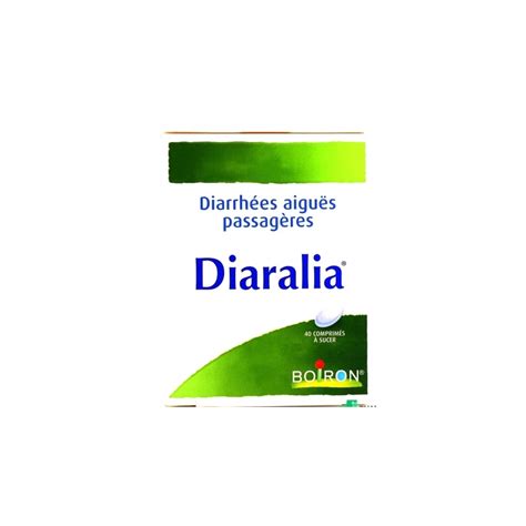Diaralia - Acute Temporary Diarrhoea - Boiron - 40 chewable tablets Boiron