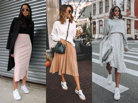 Looks Con Tenis Blancos Para Verte Arreglada En La Oficina Actitudfem