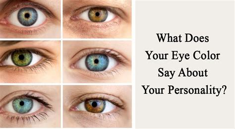 Eye Color Meaning Personality