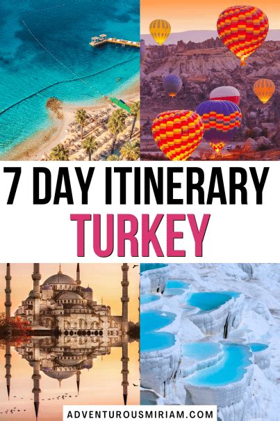 The Ultimate Day Turkey Itinerary Adventurous Miriam