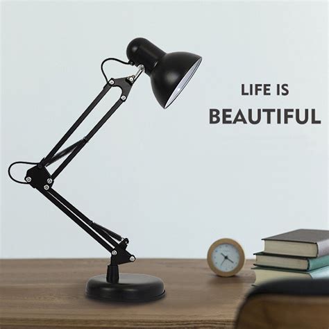Metal Adjustable Desk Lamp Furniture And Home Living Lighting And Fans