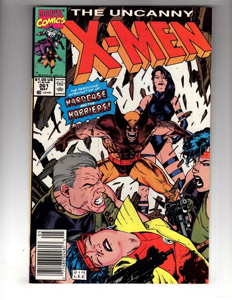 The Uncanny X Men 261 1990 Jim Lee Classic Copper Age Marvel Ec 13