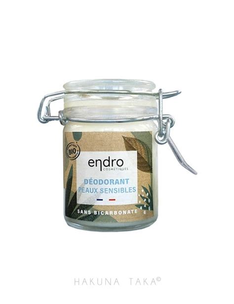 Déodorant Endro bio naturel sans bicarbonate pour peaux sensibles