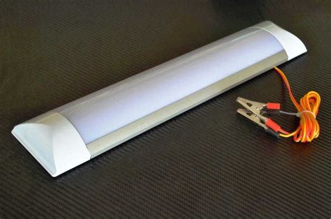 ЛЕД LED плафон, къмпинг лампа за каравана, кемпер, риболов 12V , 30см ...