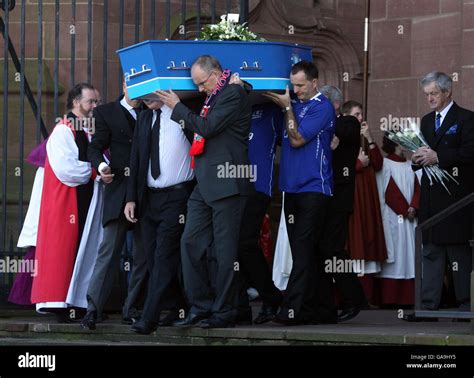 Rhys Jones Funeral Stock Photo - Alamy