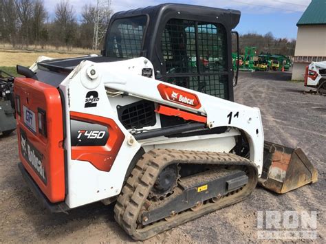 2021 Bobcat T450 Compact Track Loader In Hatfield Pennsylvania United