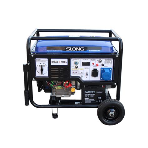 Slong Brand 8kw LPG Backup Generator LPG Backup Generator And Gas