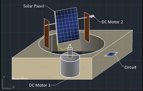 Sun Tracking Circuit Diagram