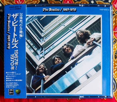 【目立った傷や汚れなし】彡名盤【帯付2枚組cd】ザ ビートルズ The Beatles 青盤 1967年 1970年 ポール