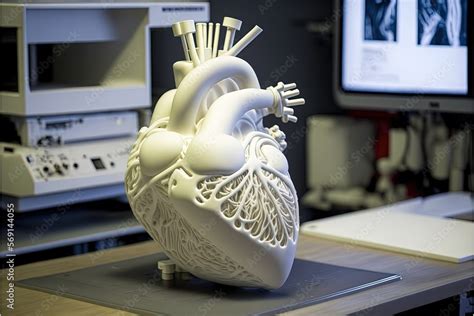 D Printed Heart High Resolution K Science Technology Development