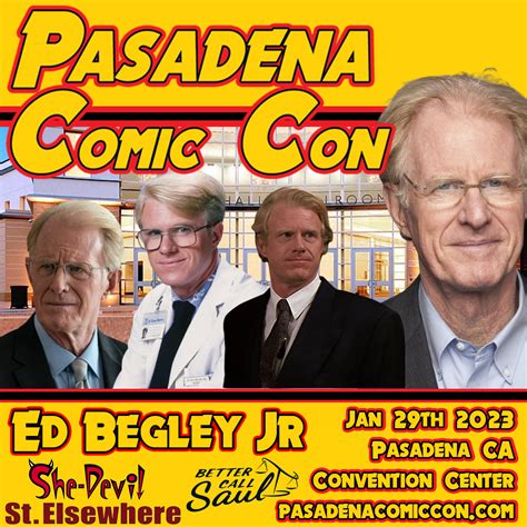 Ed Begley Jr | Pasadena Comic Convention and Toy Show