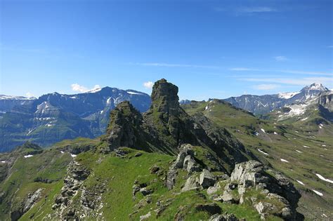 Immer Dem Grat Entlang Richtung Berglihorn Fotos Hikr Org